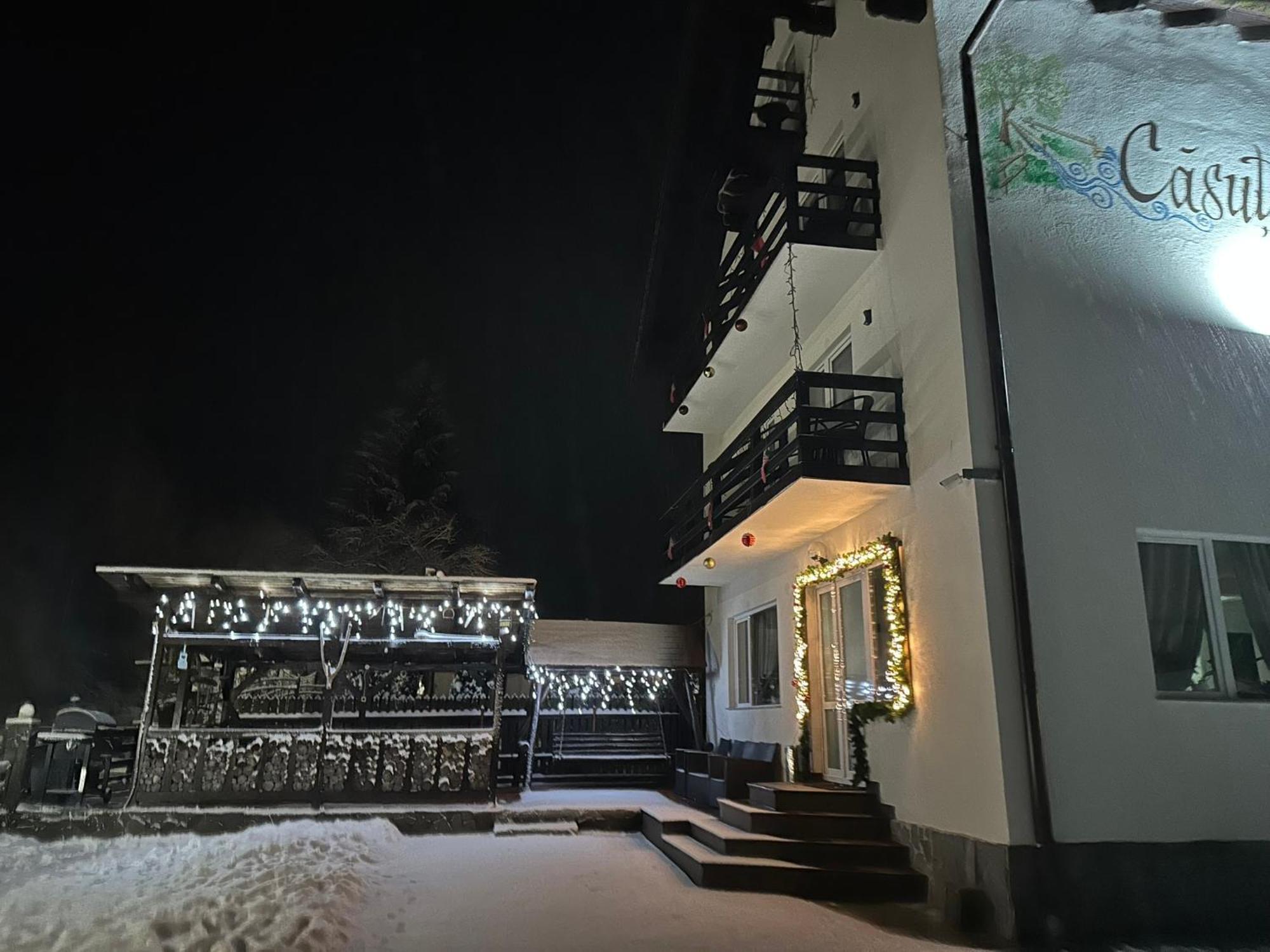 Casuta De Langa Izvor Hotel Felsőmoécs Kültér fotó