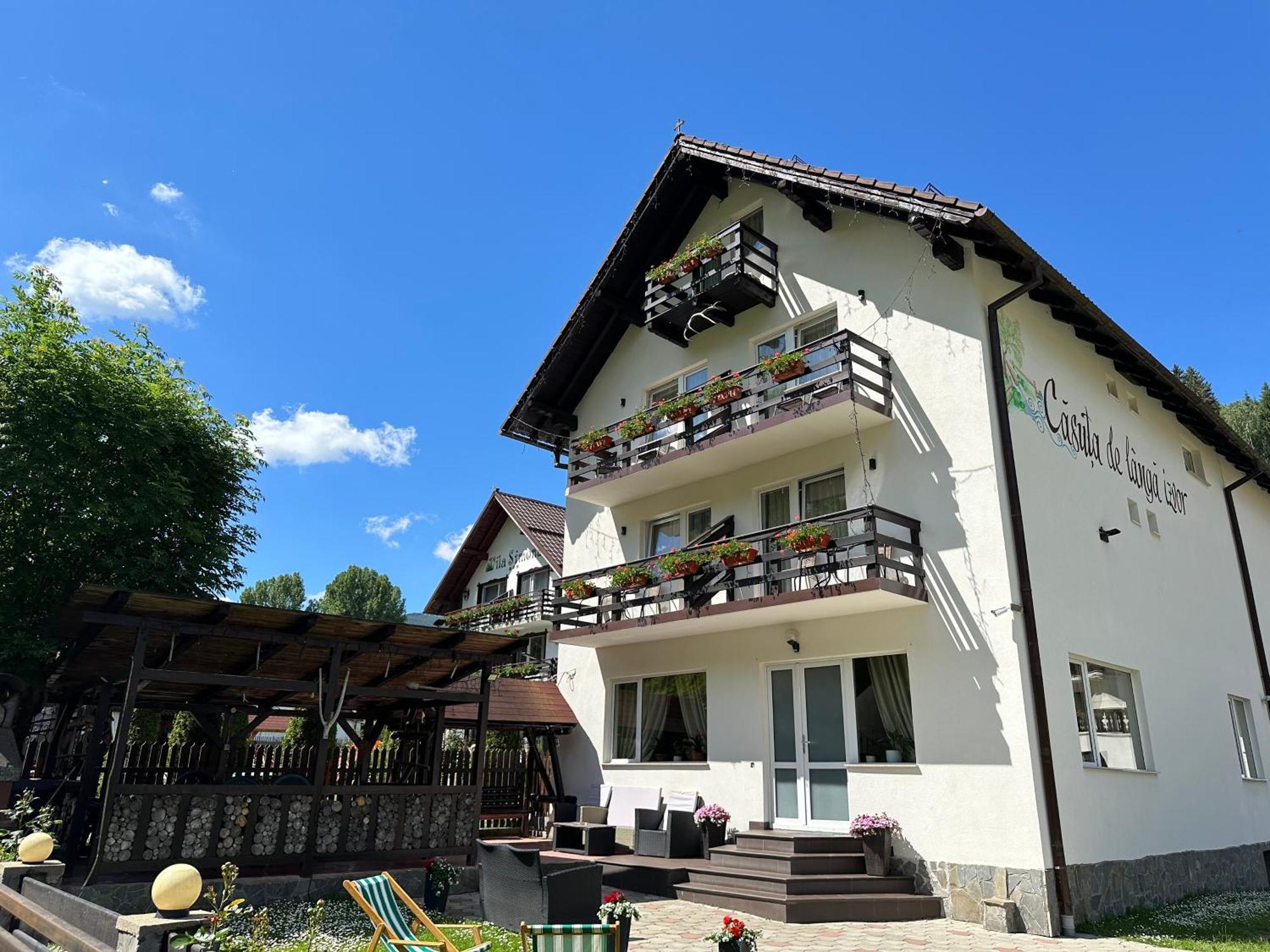 Casuta De Langa Izvor Hotel Felsőmoécs Kültér fotó